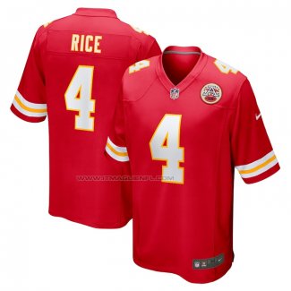 Maglia NFL Game Kansas City Chiefs Rashee Rice Rosso