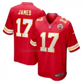 Maglia NFL Game Kansas City Chiefs Richie James Rosso