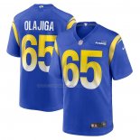 Maglia NFL Game Los Angeles Rams David Olajiga Blu