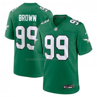 Maglia NFL Game Philadelphia Eagles Jerome Brown Alternato Verde