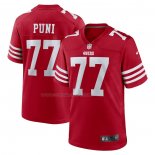 Maglia NFL Game San Francisco 49ers Dominick Puni Rosso