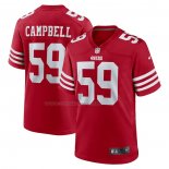 Maglia NFL Game San Francisco 49ers de Vondre Campbell Rosso