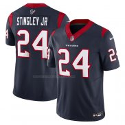 Maglia NFL Limited Houston Texans Derek Stingley JR. Vapor F.U.S.E. Blu